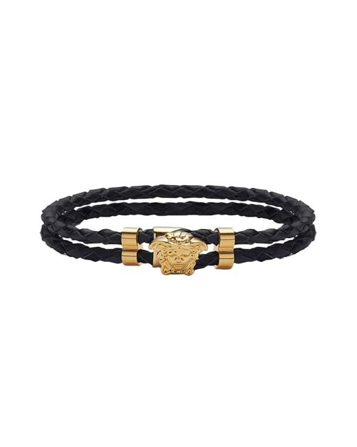 Bracciale di Versace in Blue da Uomo