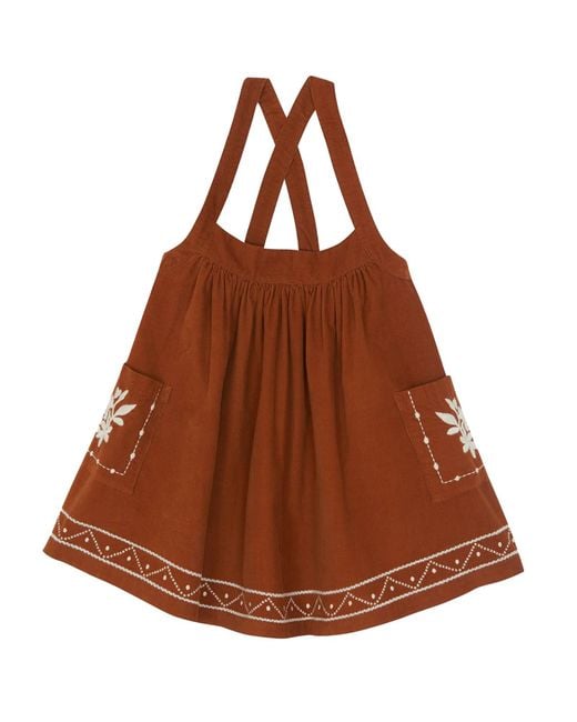 Bonton Brown Dress "Michelle"
