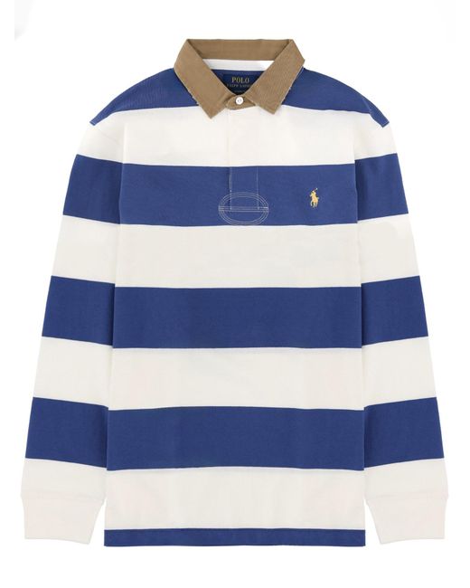 Polo Ralph Lauren Blue Cotton Polo Shirt for men