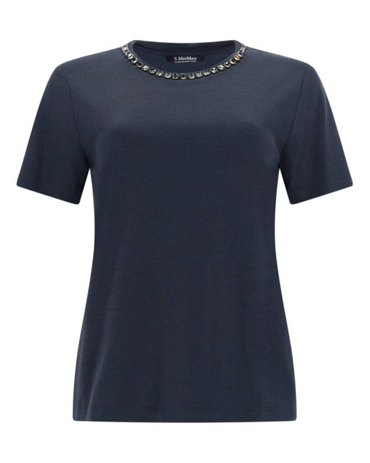 Max Mara Blue T-Shirt "Bingo"