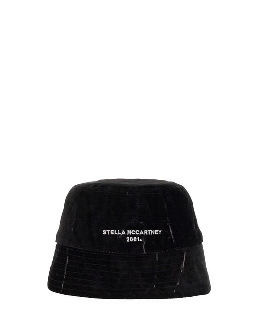 Stella McCartney Black Double Face Bucket Hat