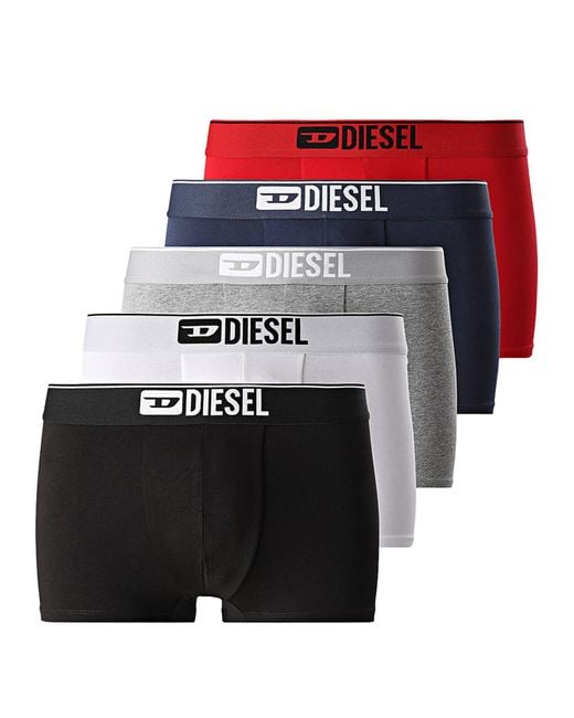 DIESEL Multicolor 5Pack Boxer for men