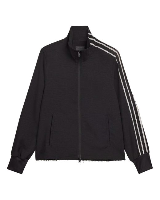 Y-3 Black Uniform Raw Sweatshirt
