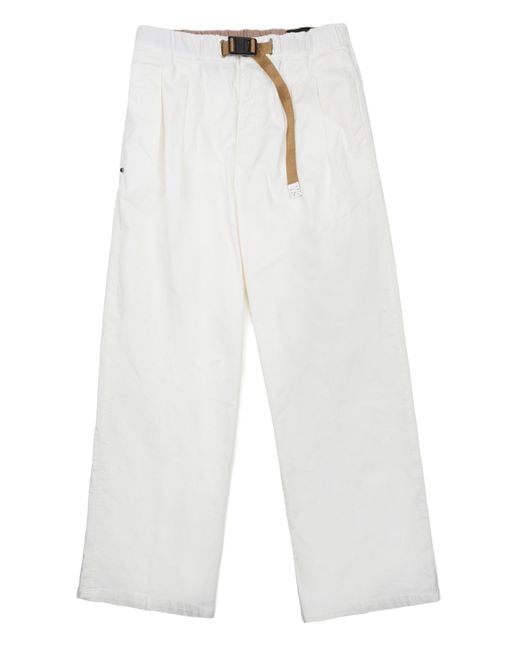 White Sand White Pantalone Con Cintura for men