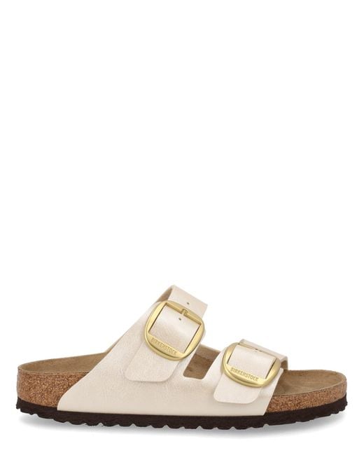 Birkenstock Natural Arizona Big Buckle Sandal