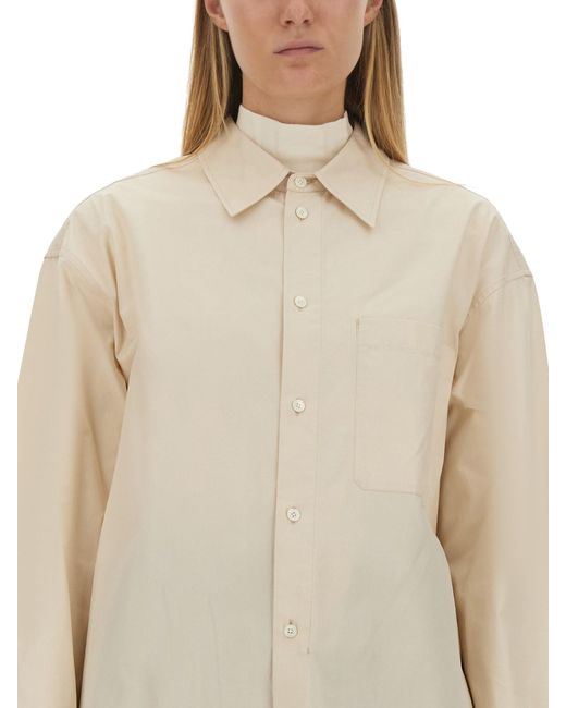 Camicia Lunga di Lemaire in Natural