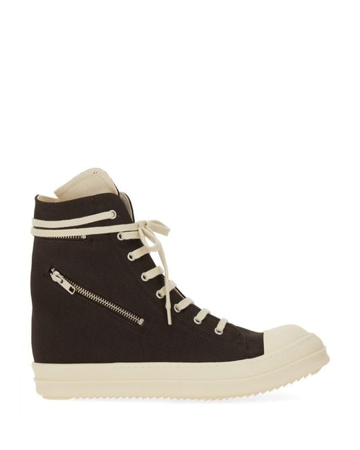 Rick Owens Black Concordians Cargo Sneaks" Sneaker for men