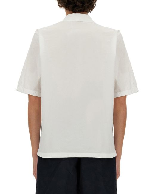 Camicia Ago di Aspesi in White da Uomo
