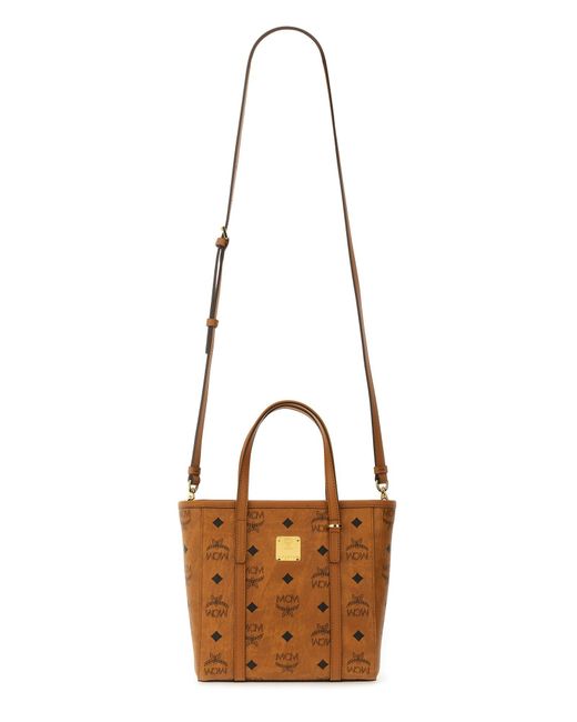 Borsa Tote-Donna di MCM in Brown