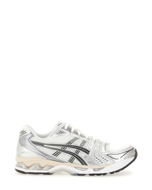 Asics White Kayano 14 Sneakers