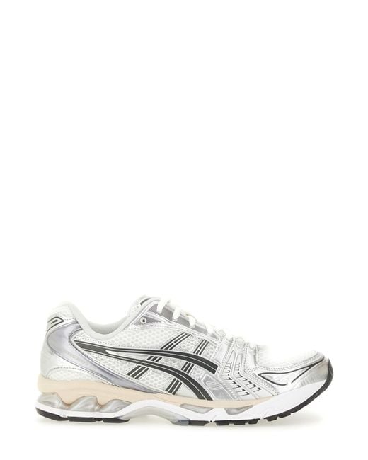 Asics White Kayano 14 Sneakers