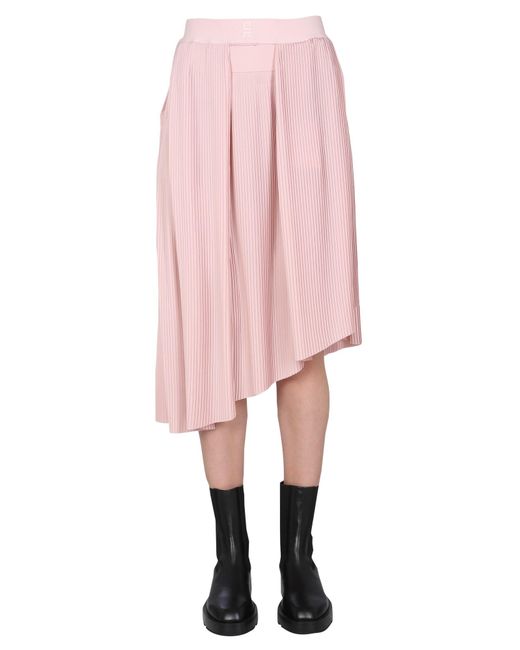 Givenchy Pink Plissé Skirt