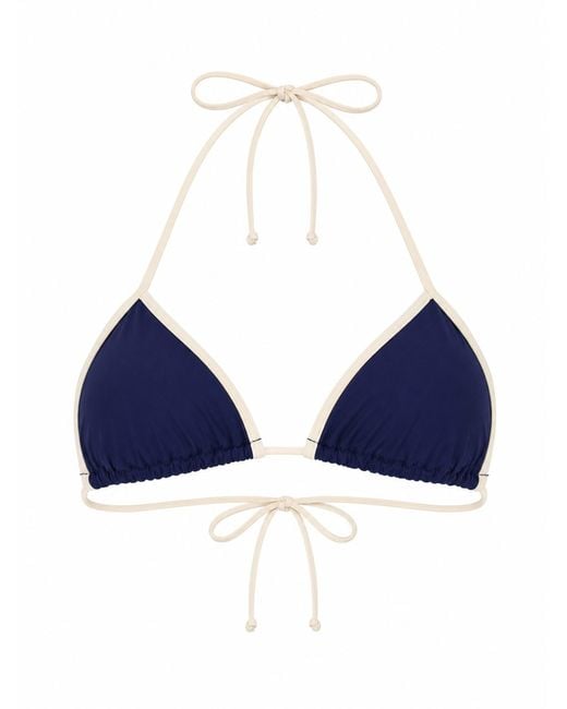 Mc2 Saint Barth Blue Top Bikini "Leah"