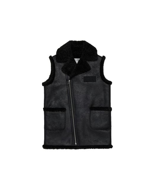 MM6 by Maison Margiela Black Jacket With Logo