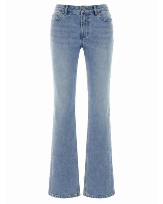 MICHAEL Michael Kors Blue Cotton-Blend Jeans