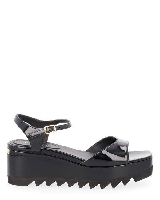 Stella McCartney Black Polyurethane Sneaker