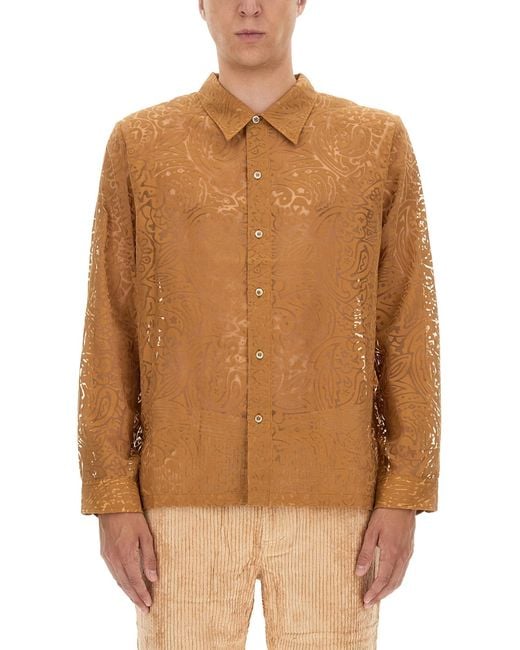 Séfr Brown Maui Shirt for men