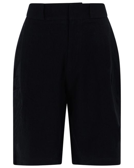 YMC Blue Shorts "Carax" for men