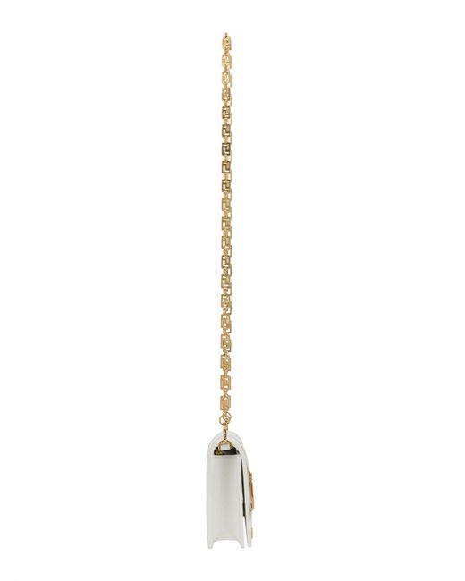 Borsa Mini "Greca Goddess" di Versace in White