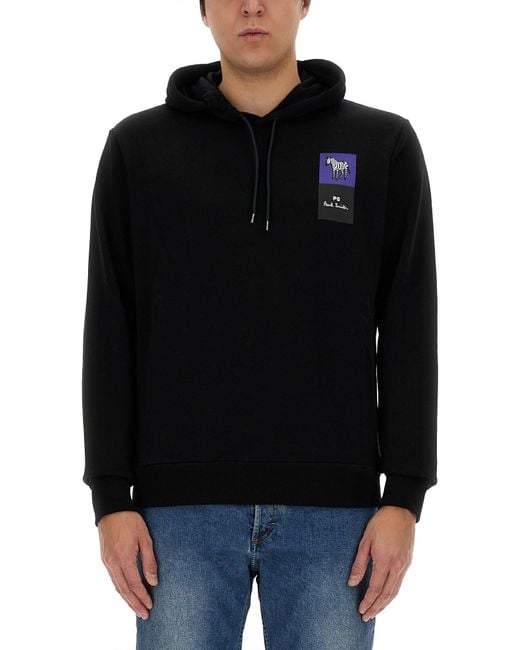 Paul Smith Black Zebra" Sweatshirt for men