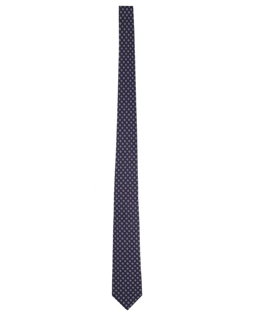 Tagliatore Blue Silk Tie for men