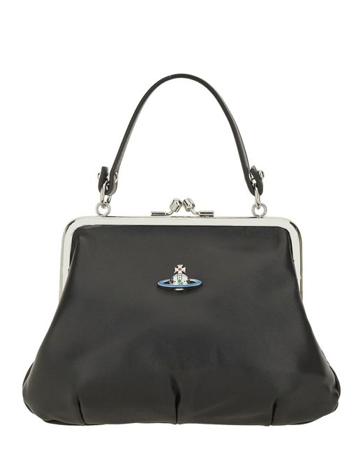 Vivienne Westwood Black Granny Frame Purse