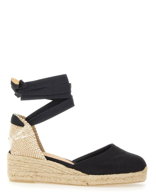 Castaner Black Espadrille "Cute"