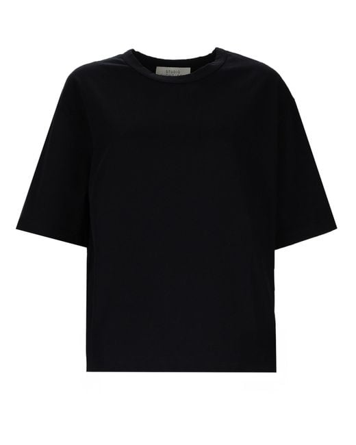 Studio Nicholson Black T-Shirt "Lee"