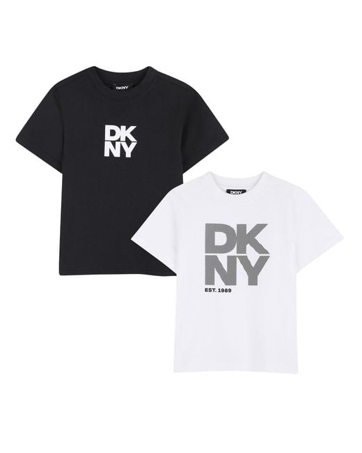DKNY Black Lotto Da 2 T-Shirts