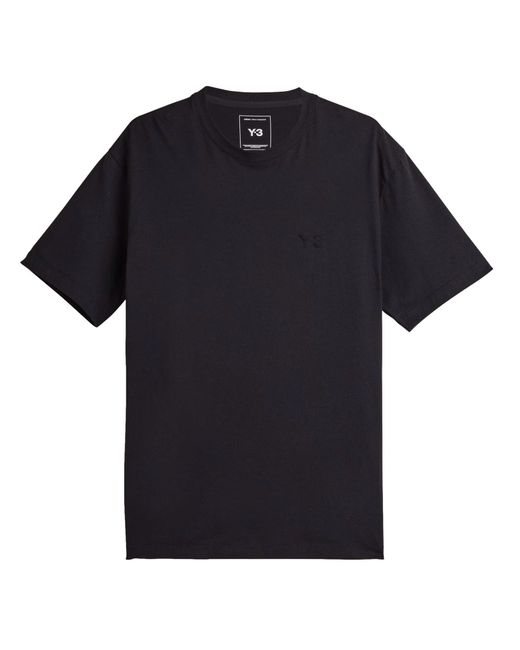 Y-3 Black T-Shirt With Logo