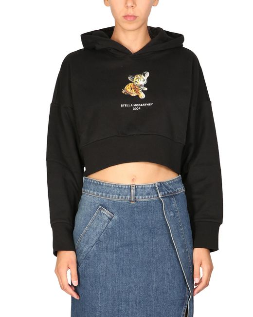Stella McCartney Black Tiger Sweatshirt
