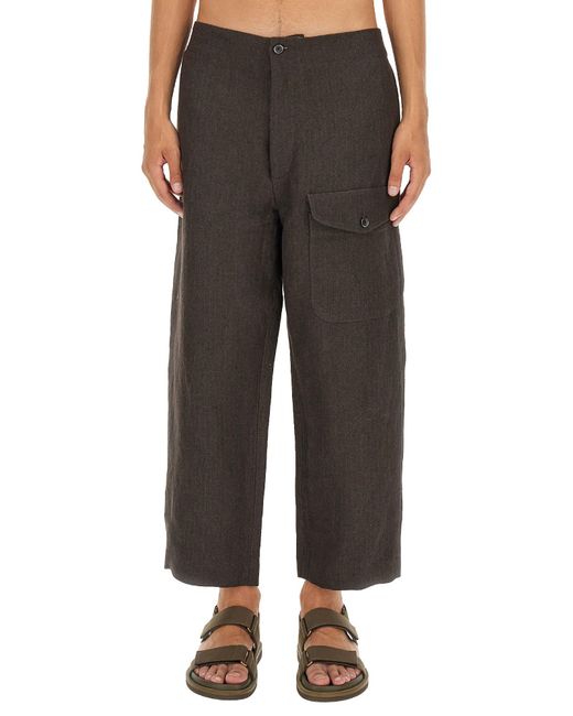 Uma Wang Black Paxton Pants for men