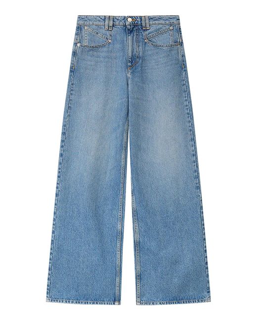Isabel Marant Blue Pants "Lemony"