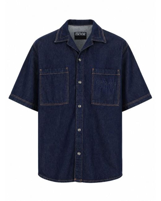 Versace Jeans Couture Blue Camicia for men