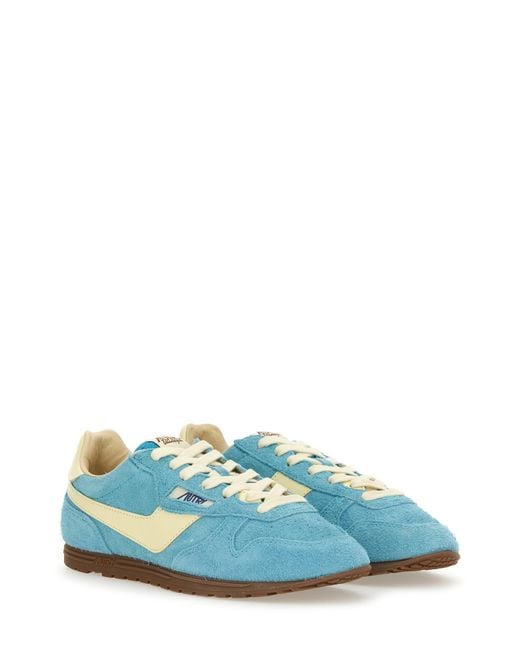 Sneaker "Windspin" Low di Autry in Blue