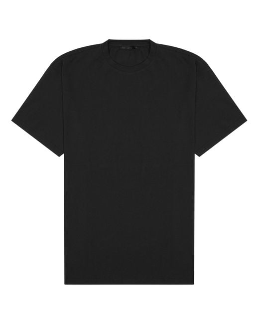 Low Brand Black Cotton T-Shirt for men
