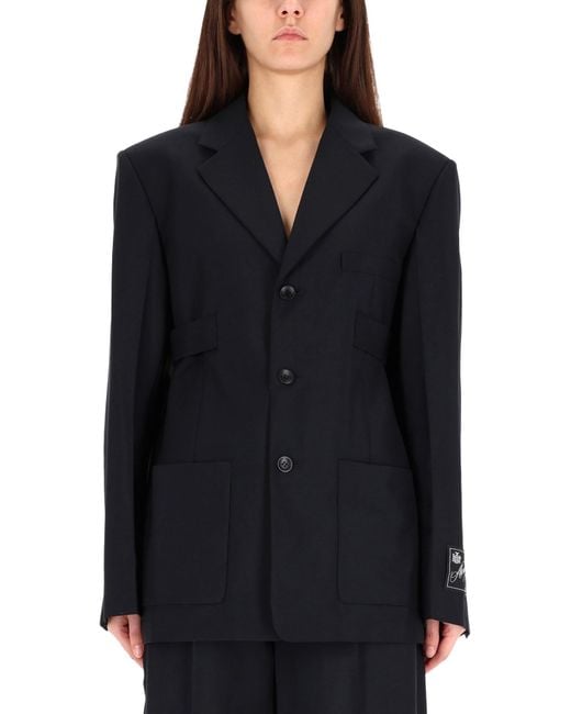 Alexander Wang Blue Wool Blazer