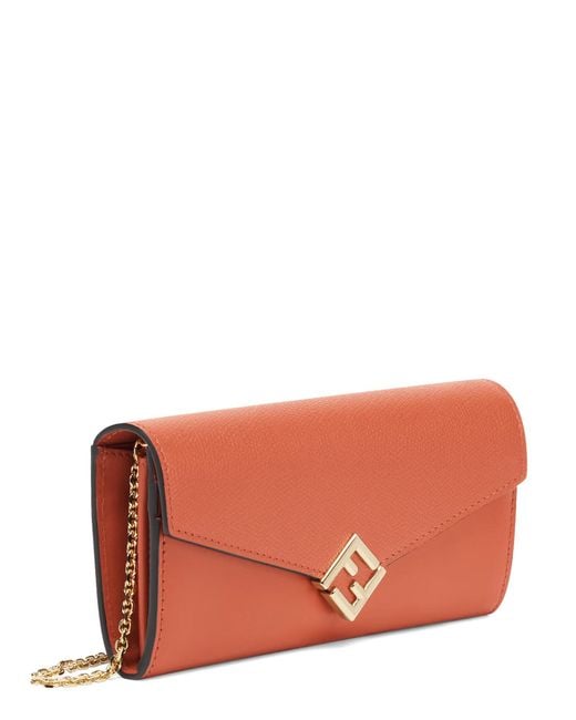 Portafoglio Continental "Ff Diamond" di Fendi in Multicolor