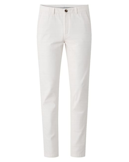 Brunello Cucinelli White Pantalone for men