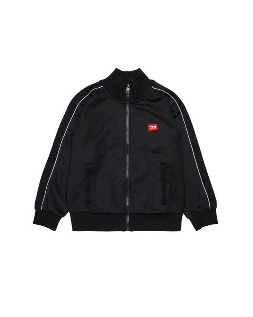 DIESEL Black "Slockd" Sweatshirt