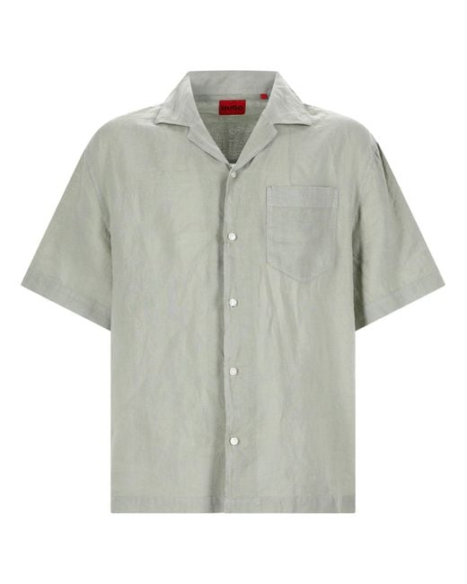 HUGO Gray Camicia "Exolino" for men