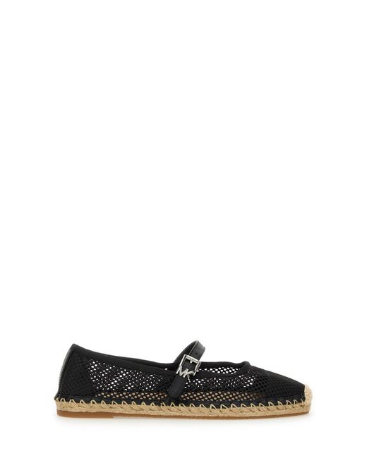 MICHAEL Michael Kors Black Espadrille Ballet "Lynn"