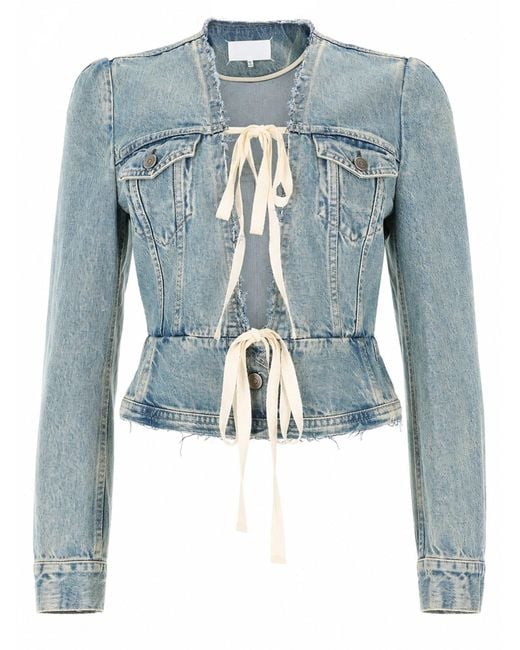 Maison Margiela Blue Sports Jacket