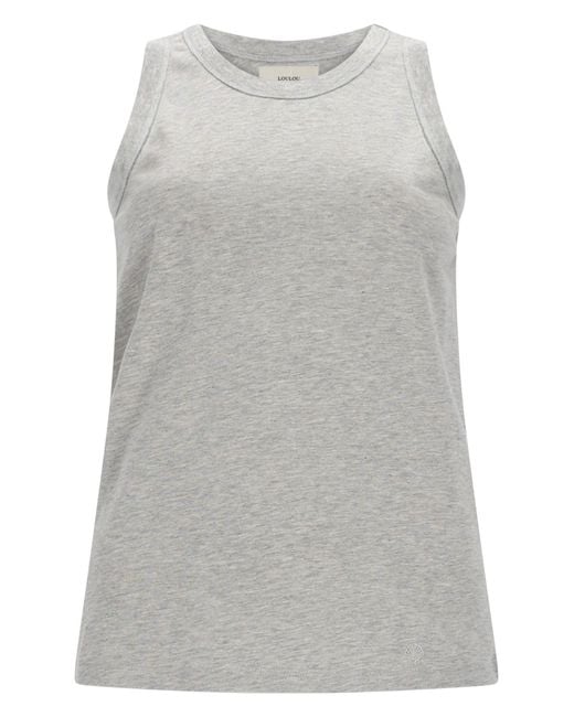 Loulou de Saison Gray Top "Poso"