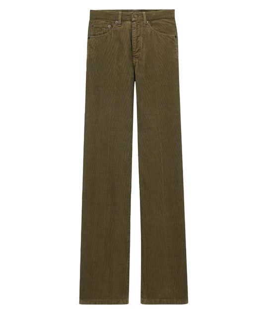 Saint Laurent Green Pants "Clyde"
