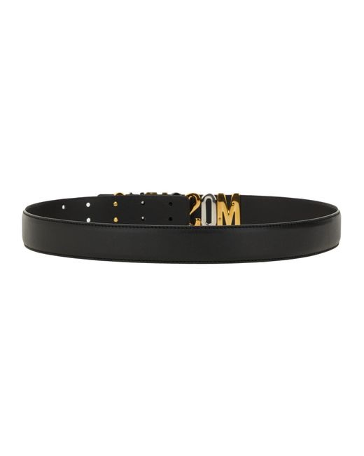 Cinrua Con Logo di Moschino in Black