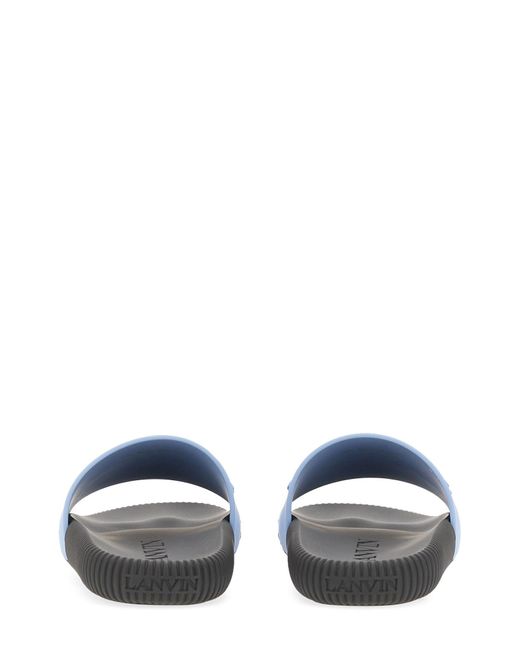 SANDALO ARPEGE CON LOGO di Lanvin in White