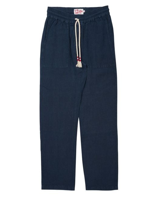 Mc2 Saint Barth Blue Pantalone "Calais" for men