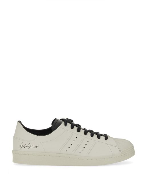Y-3 White "superstar" Sneaker for men