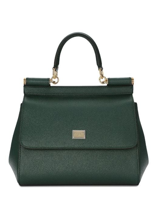 Dolce & Gabbana Green Bag "Sicily" Medium